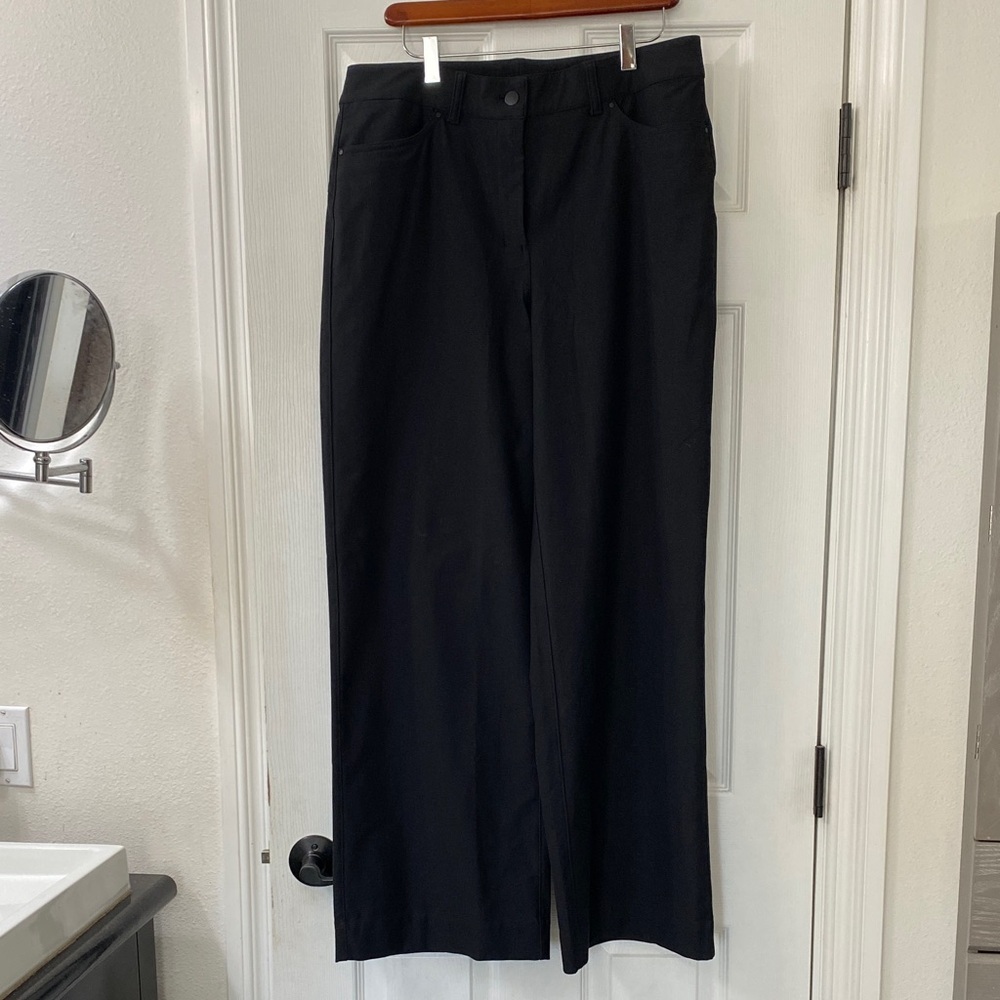 lululemon athletica Black Flare & Wide Leg Jeans